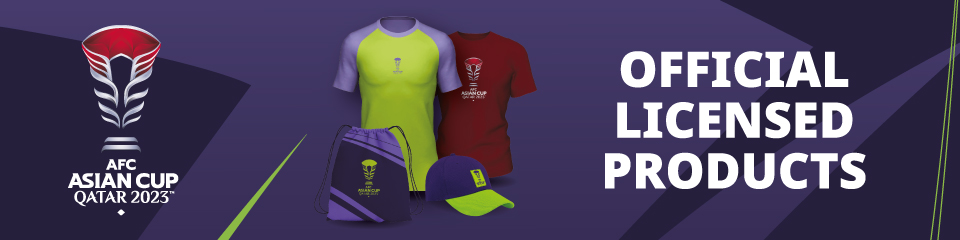 Official Licensed Products of the AFC Asian Cup Qatar 2023™